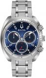 Bulova Men's Analog-Quartz Watch with Stainless-Steel Strap 96A185