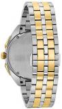 Bulova Men's Curv Collection Two Tone Watch