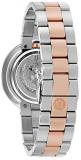 Bulova Womens Analogue Quartz Watch with Stainless Steel Strap 98R247