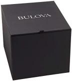Bulova Women's Dress 34mm Two Tone Steel Bracelet Quartz Analog Watch 98M128