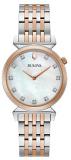 Ladies' Bulova Classic Regatta Diamond Two-Tone Watch 98P192