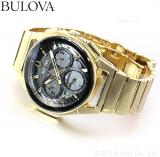 Bulova Men Analog Quartz Watch with Stainless Steel Strap 97A144