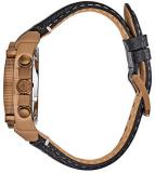 Bulova Mens Analogue Quartz Watch with Leather Strap 97B188