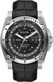 Bulova Men's Analogue Quartz Watch with Leather Strap 96D147