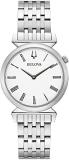 Bulova Women's Analog Quartz Watch with Stainless Steel Strap 96L275