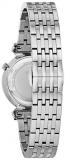 Bulova Women's Analog Quartz Watch with Stainless Steel Strap 96L275