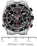 Bulova Precisionist Men's UHF Watch with Black Dial Analogue Display and Silver Stainless Steel Bracelet 98B212