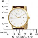 Bulova Dress Duets 97B100Men Wrist Watch
