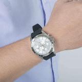Bulova Mens Analogue Quartz Watch with Silicone Strap 96A213