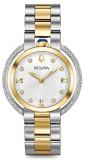 Bulova Womens Analogue Quartz Watch with Stainless Steel Strap 98R246