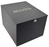 Bulova Men's Analogue Automatic Watch with Rubber Strap 98A228