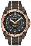 Bulova Men's Analogue Quartz Watch with Stainless Steel Strap 98D149