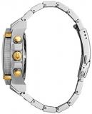 Bulova Mens Chronograph Quartz Watch with Stainless Steel Strap 98B317