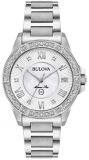 Bulova Classic Woman’s Time Only Watch, Marine Star Collection, Product Code 96R232