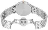 Bulova Womens Analog Quartz Watch with Stainless Steel Strap 98M130