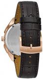Bulova Men's Curv Collection Leather Strap Watch