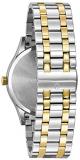 Bulova Men's Analog Quartz Watch with Stainless-Steel Strap 98D130