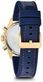 Bulova Mens Chronograph Quartz Watch with Silicone Strap 97B168