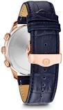 Bulova Mens Chronograph Quartz Watch with Leather Strap 97B170