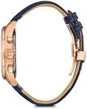 Bulova Mens Chronograph Quartz Watch with Leather Strap 97B170