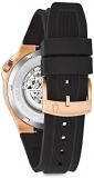 Bulova Men's Analogue Automatic Watch with Silicone Strap 98A177