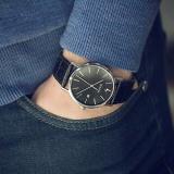 Bulova Mens Analogue Classic Quartz Watch with Leather Strap 96B283