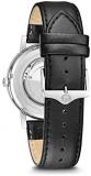 Bulova Men's Automatic Watch Steel Case Leather Strap 96c130