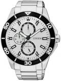 Citizen AP4030-57A Men's Watch–Analogue Quartz–Silver Dial–Steel Bracelet