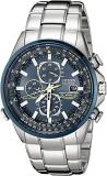 Citizen Men's Chronograph Eco-Drive Watch with Stainless Steel Strap AT8020-54L