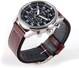 Citizen Men's Chronograph Quartz Watch with Leather Strap CA4210-16E