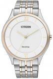 Citizen Mens Analogue Quartz Watch with Stainless Steel Strap AR0075-58A