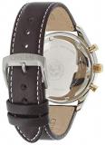 CITIZEN Mens Chronograph Quartz Watch with Leather Strap AT2396-19X