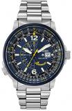 Citizen Men's Analog Eco-Drive Watch with Stainless Steel Strap BJ7006-56L