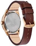 Citizen Men's Analog Eco-Drive Watch with Leather Strap AW1593-06X