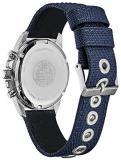 Citizen Men's Analog Japanese Quartz Watch with Nylon Strap AT0200-21L