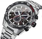 Citizen Men's Multi Dial Eco-Drive Watch with Stainless Steel Strap CB5036-87X