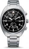 CITIZEN Men's Analogue Eco-Drive Watch with Stainless Steel Strap CA7040-85E