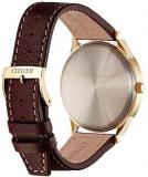 Citizen Men's Analogue Eco-Drive Watch with Leather Strap BV1116-12A