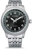 Citizen Men's Analogue Eco-Drive Watch with Stainless Steel Strap BM7480-81E