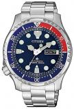 Citizen Men's Analogue Automatic Watch with Rubber Strap NY0086-16LEM
