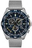 Citizen Men's Chronograph Eco-Drive Watch with Stainless Steel Strap CB5846-52L