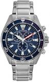 Citizen Men's Chronograph Eco-Drive Watch with Stainless Steel Strap AT2439-51L