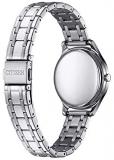 Citizen Women's Analogue Eco-Drive Watch with Stainless Steel Strap EM0500-73A