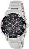 Citizen Men's Analogue-Digital Eco-Drive Watch with Stainless Steel Strap JR4060...