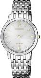 CITIZEN Womens Analogue Quartz Watch with Stainless Steel Strap EX1498-87A
