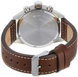 CITIZEN Mens Chronograph Quartz Watch with Leather Strap AN3620-01H