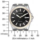 CITIZEN Mens Analogue Quartz Watch with Stainless Steel Strap BM7109-89E