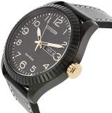 CITIZEN Mens Analogue Quartz Watch with Leather Strap BM8538-10EE