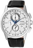 Citizen Men's Watch Radio Controlled Chronograph Quartz Leather At8110SLB-11A