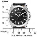 Citizen Men's Analog Quartz Watch with Leather Strap BM7108-14E
